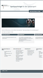 Mobile Screenshot of bisp-sportpsychologie.de